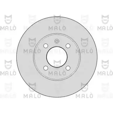 Тормозной диск MALO 1110118 3B H3F 2492131 изображение 0
