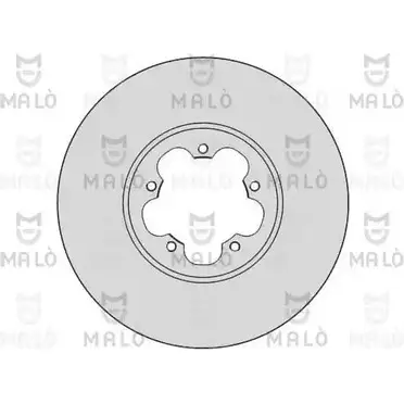 Тормозной диск MALO 1110120 OK7ZZO 4 2492133 изображение 0