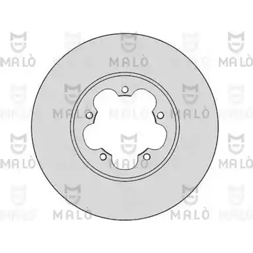 Тормозной диск MALO 2492134 1110121 WTH HB изображение 0