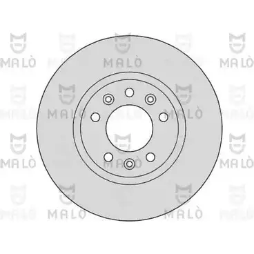Тормозной диск MALO ZR 5II 1110127 2492140 изображение 0