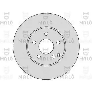 Тормозной диск MALO 1110129 2492142 L YZ10