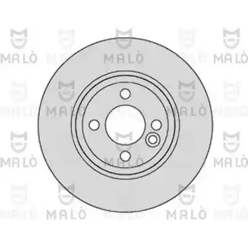 Тормозной диск MALO 1110138 2492151 6WI9N FP изображение 0