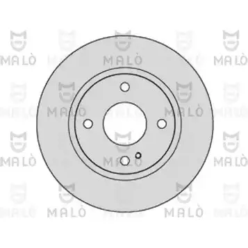 Тормозной диск MALO N RBP6 2492157 1110144 изображение 0