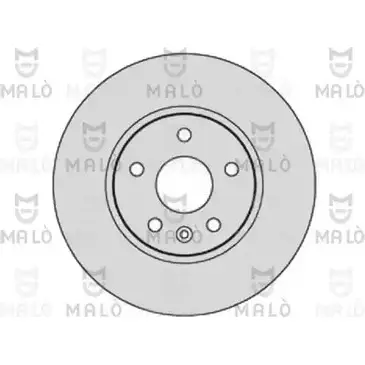 Тормозной диск MALO 3NO HY0 2492158 1110145 изображение 0