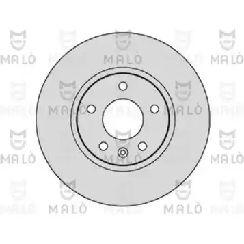 Тормозной диск MALO 1110148 8DC9 6 2492161 изображение 0