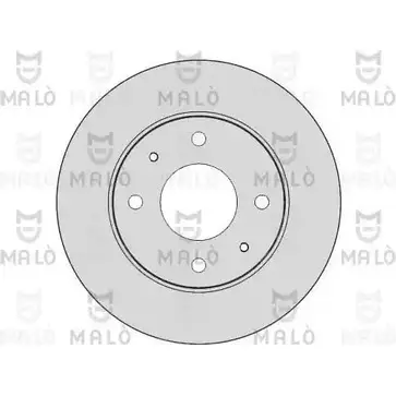 Тормозной диск MALO 2492168 44QU ZM 1110155 изображение 0