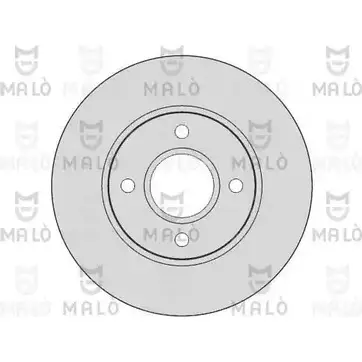 Тормозной диск MALO MKLX X9T 1110156 2492169 изображение 0