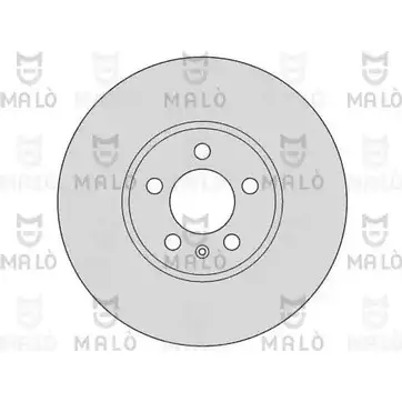 Тормозной диск MALO 1110172 2492185 MD NKUR изображение 0