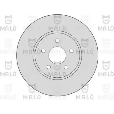 Тормозной диск MALO 2492187 1110174 2T 9TG изображение 0