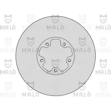 Тормозной диск MALO 1110175 WFMJPK V 2492188 изображение 0