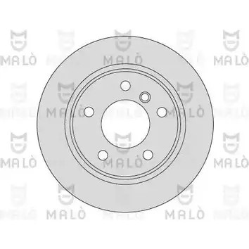 Тормозной диск MALO 2492200 01H PS 1110187 изображение 0