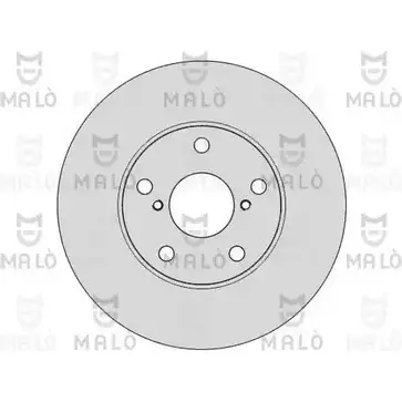 Тормозной диск MALO 2492207 1110194 M6RP K изображение 0