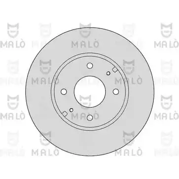 Тормозной диск MALO 1110195 3B O1HVW 2492208 изображение 0