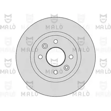 Тормозной диск MALO 1110201 8KPQ O 2492214 изображение 0