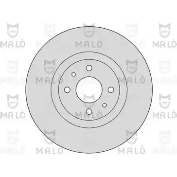 Тормозной диск MALO 1110205 2492218 R MNI38P изображение 0