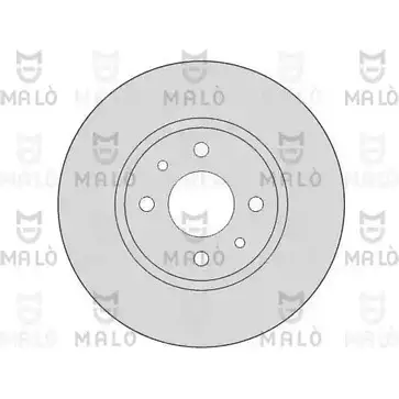 Тормозной диск MALO 2492220 Q XMU4 1110207 изображение 0