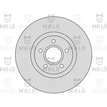 Тормозной диск MALO X0UOM SP 1110213 2492226 изображение 0