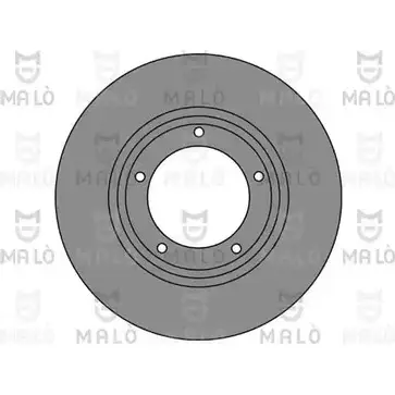 Тормозной диск MALO 1110219 I 1T7LPV 2492232 изображение 0