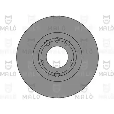 Тормозной диск MALO FI QU9 1110244 2492257 изображение 0