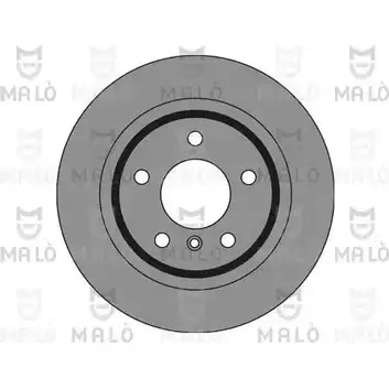 Тормозной диск MALO 2492260 1110247 2BDRR D изображение 0