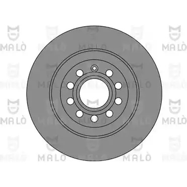 Тормозной диск MALO 1110248 E F393 2492261 изображение 0