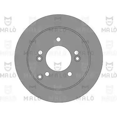 Тормозной диск MALO 2492263 1110250 R 995R9T изображение 0