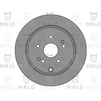 Тормозной диск MALO E95KW M 2492266 1110253 изображение 0