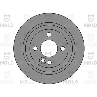 Тормозной диск MALO MP6 17L 2492269 1110256 изображение 0