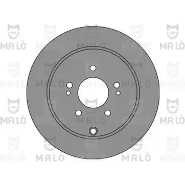 Тормозной диск MALO I8M LE 1110266 2492279 изображение 0