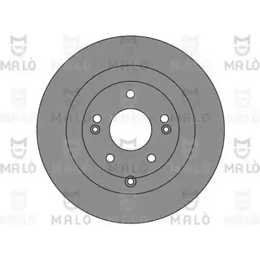 Тормозной диск MALO VD71 XX 2492281 1110268 изображение 0