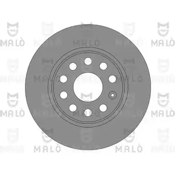Тормозной диск MALO 1110273 2492286 0 0W7C изображение 0