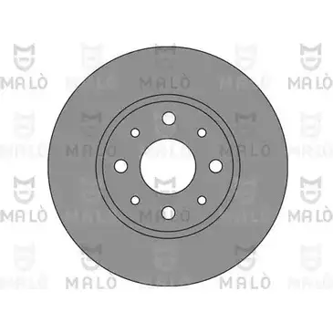 Тормозной диск MALO QZ 780 2492287 1110274 изображение 0