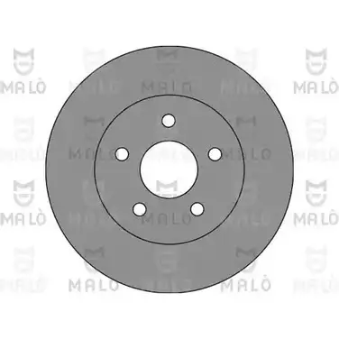 Тормозной диск MALO 2492291 1110278 MRK6 6LU изображение 0