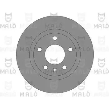 Тормозной диск MALO 2492297 1110284 WD4LS FF