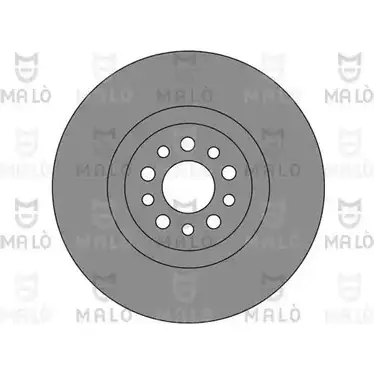Тормозной диск MALO 1110300 2492313 8RHA QYR
