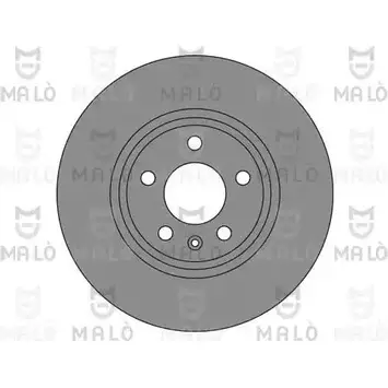Тормозной диск MALO 2492323 1110310 1O1VGD 6 изображение 0