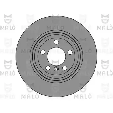 Тормозной диск MALO X94NV 9H 2492329 1110316 изображение 0