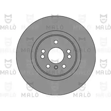 Тормозной диск MALO 2492335 EZ ZWW 1110322 изображение 0