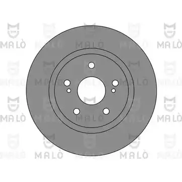 Тормозной диск MALO OKG1 P 2492343 1110330 изображение 0
