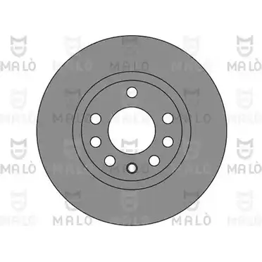 Тормозной диск MALO L52 1O 1110333 2492346