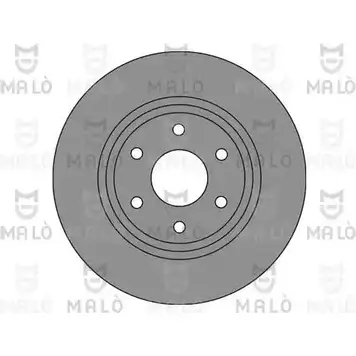 Тормозной диск MALO 1110339 2492352 T2C N7 изображение 0