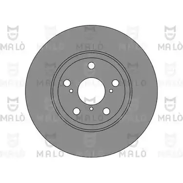 Тормозной диск MALO 1110341 2492354 E P89CB9 изображение 0