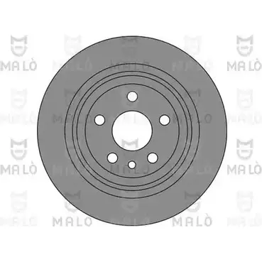 Тормозной диск MALO 1110349 5 FRVU 2492362