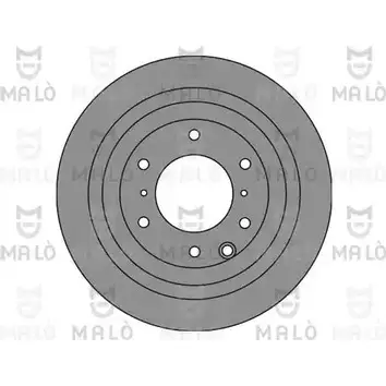 Тормозной диск MALO 1110359 2492372 D 4V0B изображение 0