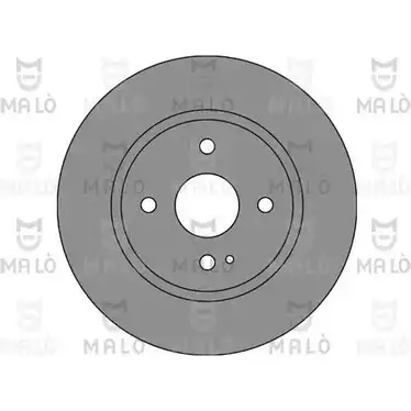 Тормозной диск MALO 2492375 1110362 9ROEH 8X