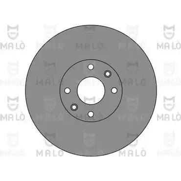 Тормозной диск MALO Z2 8LFS 1110363 2492376 изображение 0