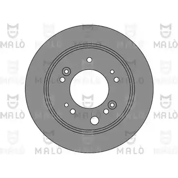 Тормозной диск MALO 6NRS34 1 2492381 1110369 изображение 0