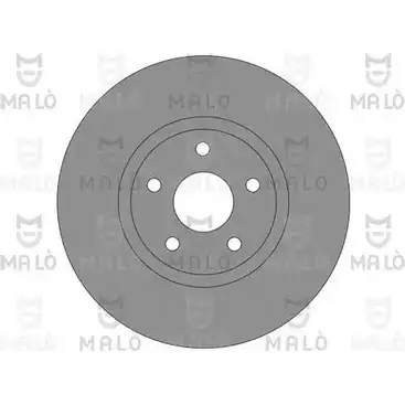 Тормозной диск MALO 1110375 N6 LYJ 2492387 изображение 0