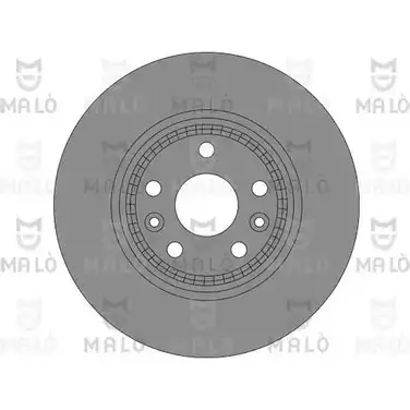 Тормозной диск MALO 1110378 2492390 D2R81 A