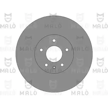 Тормозной диск MALO 2492412 1110400 PPLO DC изображение 0